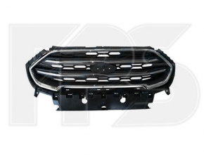 Решетка радиатора grill Ford Ecosport 18-22 хром