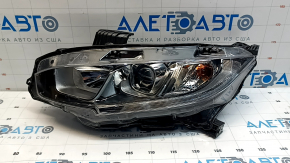 Фара передня гола ліва Honda Civic X FC 16-18 галоген OEM