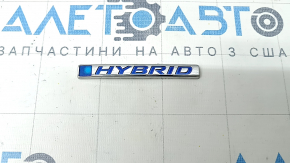 Емблема напис HYBRID двері багажника Honda CRV 23-хром