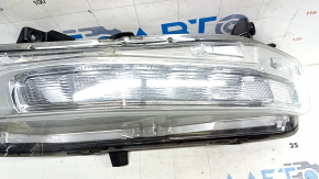 Поворотник дхо/drl правий Ford Mustang mk6 18-рест LED, пісок