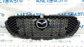 Решітка радіатора grill Mazda CX-30 20- в зборі з емблемою, пісок