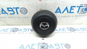 Подушка безпеки airbag в кермо водійська Mazda CX-30 20-21 чорна, тип 1, іржавий піропатрон