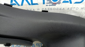 Накладка задньої стійки права нижня Mazda CX-30 20-22 чорна, подряпини