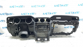 Торпедо передня панель з AIRBAG Ford Mustang mk6 15- чорна, іржавий піропатрон