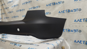 Бампер задний голый Audi A4 B8 13-16 рест без парктроников