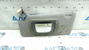 Козирок лівий Lexus RX300 RX330 RX350 RX400h 04-09 сірий, без гачка, з підсвічуванням, надрив, під хімчистку