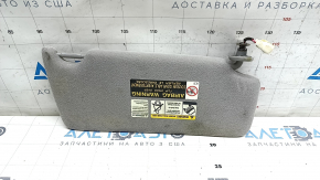 Козирок лівий Lexus RX300 RX330 RX350 RX400h 04-09 сірий, без гачка, з підсвічуванням, надрив, під хімчистку