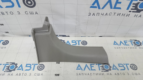 Накладка отвору багажника ліва Lexus RX300 RX330 RX350 RX400h 04-09 сіра, подряпини