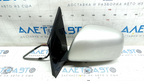 Дзеркало бічне ліве Lexus RX330 RX350 RX400h 04-09 11 пінів, підігрів, срібло, подряпини