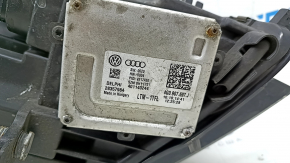 Фара передняя левая VW CC 13-17 в сборе, рест, ксенон, led, под полировку, царапины