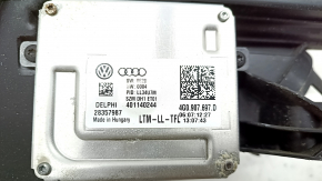 Фара передня ліва в зборі Audi A4 B8 13-16 рест ксенон led, пісок