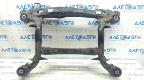 Подрамник задний Audi A4 B9 17-20 AWD, микротрещины 2 сайлентблока, ржавчина
