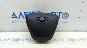 Подушка безопасности airbag в руль водительская Ford Fusion mk5 17-20 черная, царапины, ржавый пирапатрон