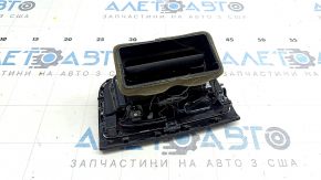 Дефлектор воздуховода центральной консоли Audi A4 B8 13-16 рест черный, царапины