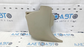 Накладка передней стойки нижняя правая Lexus RX300 RX330 RX350 RX400h 04-08 бежевая, царапина