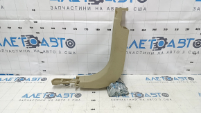 Накладка передньої стійки нижня ліва Ford Fusion mk5 13-16 бежева, потертість