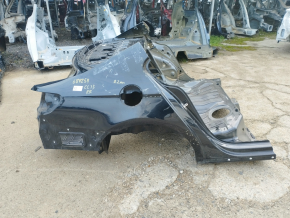 Чверть крило задня права VW CC 08-17 на кузові, чорна, фарбована 0.2мм, тички