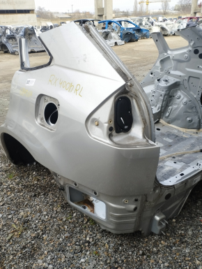 Четверть крыло задняя левая Lexus RX300 RX330 RX350 RX400h 04-09 на кузове, серебро