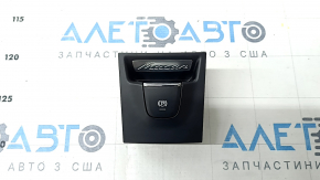 Кнопка Parking Porsche Macan 15-21 з накладкою, чорна з хром