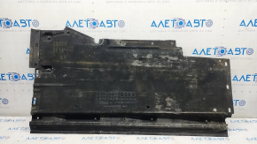 Захист днища лівий Audi A4 B8 08-16 великий, затертий, надірваний