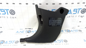 Накладка передньої стійки нижня ліва Honda Civic X FC 16-21 4d чорна, подряпини