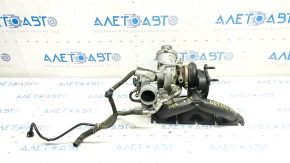 Турбина Audi A4 B8 13-16 рест 2.0T 120к с трубками охлаждения