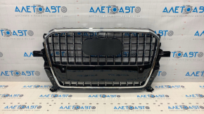 Решетка радиатора grill Audi Q5 8R 13-17 S-line, без эмблемы
