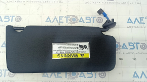 Козырек левый Honda Accord 18-22 черный, без крючка