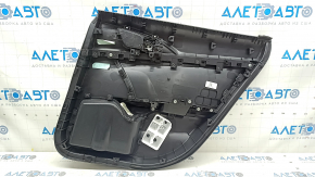Царапины на ткани подлокотника обшивки двери Honda Insight 2019-2022.
