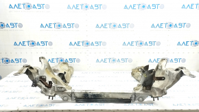 Подрамник передний Audi A4 B8 13-16 рест, заломан болт защиты подушки двигателя