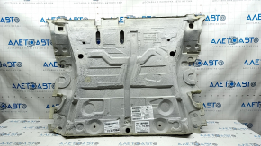 Крупный план покрытия пола багажника BMW X5 F15, материал в хорошем состоянии