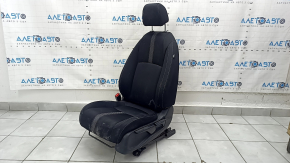 Водительское сидение Honda Civic X FC 19-18 4d без airbag, механич, ткань черное, под химчистку, ржавчина