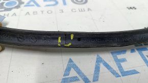 Уплотнитель двери боковой задний правый BMW X5 F15 14-18 зад, надломы, сломано крепление
