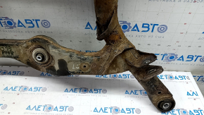 Подрамник задний Audi A4 B8 13-16 AWD ржавый, с рычагом, закис болт