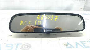 Зеркало внутрисалонное Honda Accord 18-22 черное пустое, полезла амальгама