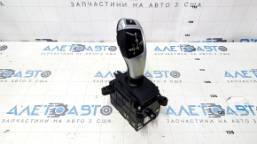 Шифтер КПП з ручкою BMW X5 F15 14-18 подряпини, потерта