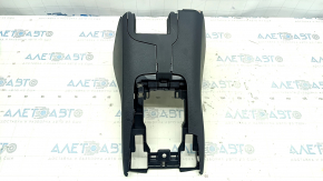 Накладка центральной консоли Honda Civic X FC 16-21 черная, царапины