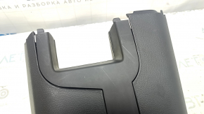 Накладка центральной консоли Honda Civic X FC 16-21 черная, царапины