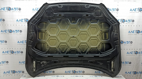 Капот голый Volvo XC90 16-25 алюминий, тип 1, графит 492, тычки