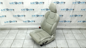 Водительское сидение Volvo XC90 16-26 с airbag, электрическое, Inscription, подогрев, вентиляция, кожа серая, потерто, под чистку