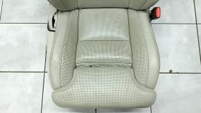 Пассажирское сидение Volvo XC90 16-26 с airbag, электрическое, Inscription, подогрев, вентиляция, кожа серая, потерто, под чистку, надрыв