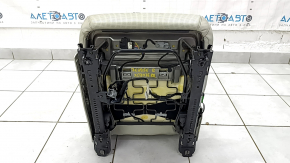 Заднее сидение правое Volvo XC90 16-26 подогрев, кожа серая, перфорация, под 3 ряда, под химчистку