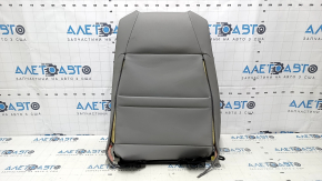 Обшивка пассажирского сидения верхняя Honda Accord 18-18 кожа серая, с подогревом