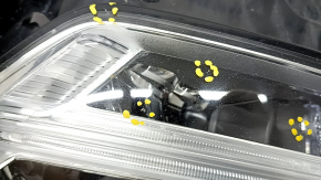 Фара передняя левая Volvo XC90 16-18 с блоками, LED, песок