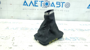 Кожух ручки КПП Volvo XC90 16-22 кожа черная, хром