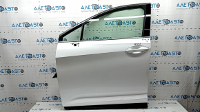 Двері в зборі передні ліві Lexus RX350 RX450h 16-22 keyless, білий 085, подряпини на молдингу