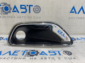 Обрамлення птф під накладку ліве Jeep Grand Cherokee WK2 17-21 у зборі з накладкою хром