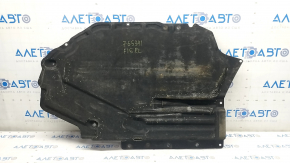 Защита бака левая BMW X5 F15 14-18 примята, надрывы