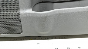 Обшивка двери карточка передняя правая Toyota Camry v55 15-17 usa серая, верх черный, подлокотник серая кожа, под чистку