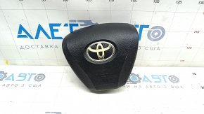 Подушка безопасности airbag в руль водительская Toyota Camry v55 15-17 usa, полез хром, ржавый пиропатрон